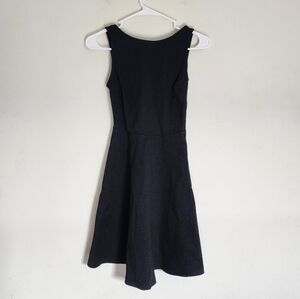 Lulus Little Black Skater Dress with Low-Cut Back Size XS NWT